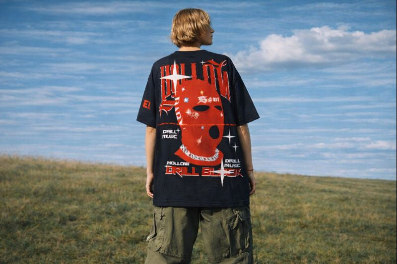🖤 OVERSIZED GRAPHIC T-SHIRT – DRILL STREET EDITION