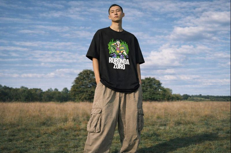 🖤 OVERSIZED GRAPHIC T-SHIRT – ZORO STREET EDITION