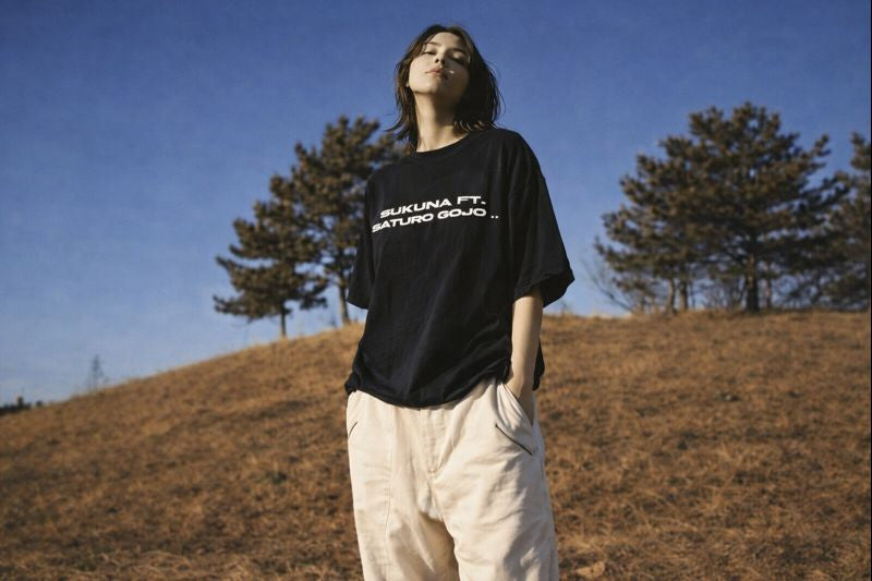 🖤 OVERSIZED GRAPHIC T-SHIRT – CURSED DUO EDITION