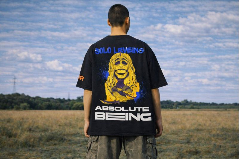 🖤 OVERSIZED GRAPHIC T-SHIRT – ABSOLUTE BEING EDITION