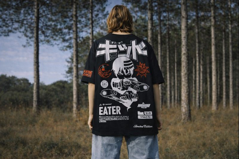 🖤 OVERSIZED GRAPHIC T-SHIRT – HUNTER EDITION