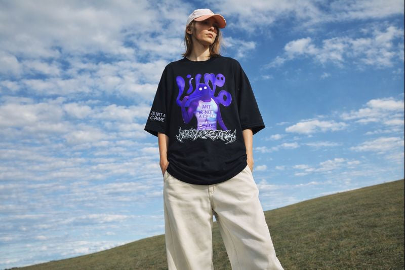 🖤 OVERSIZED GRAPHIC T-SHIRT – HOPE EDITION