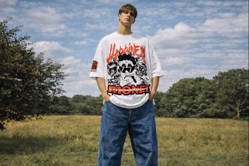 ❤️ OVERSIZED GRAPHIC T-SHIRT – MONEY MINDSET EDITION