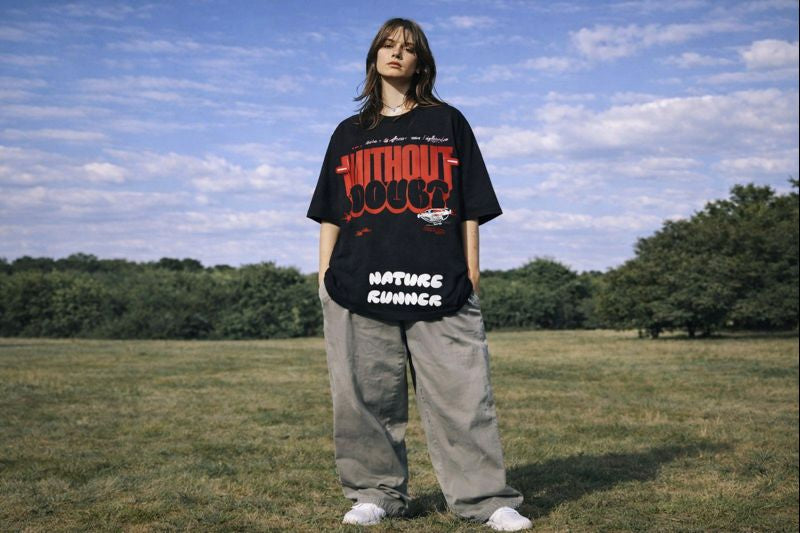 🖤 OVERSIZED GRAPHIC T-SHIRT – HUSTLE HARD EDITION